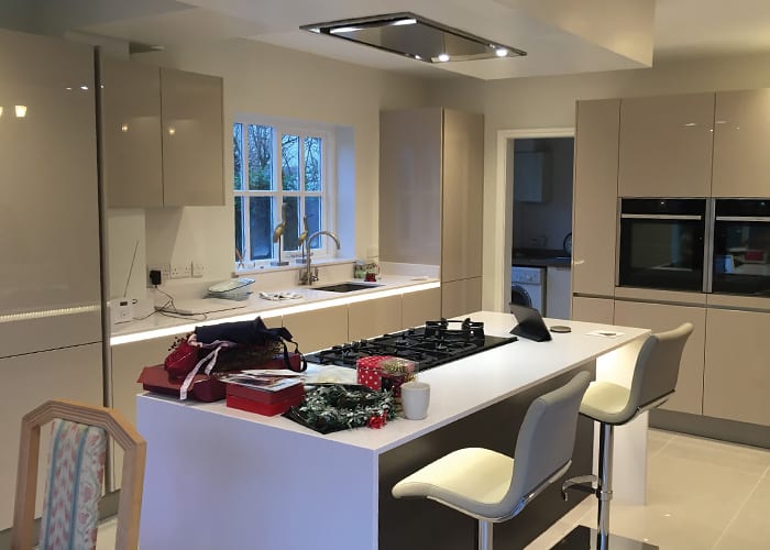 new kitchen install