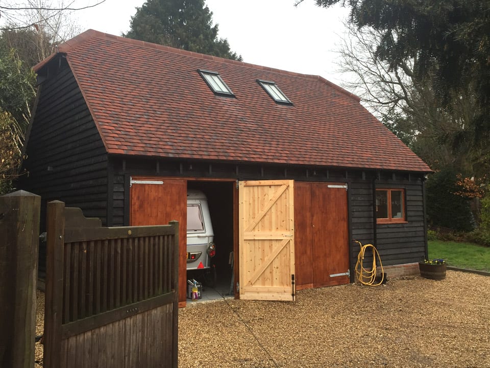 new garage block