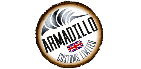 Armadillo customs logo