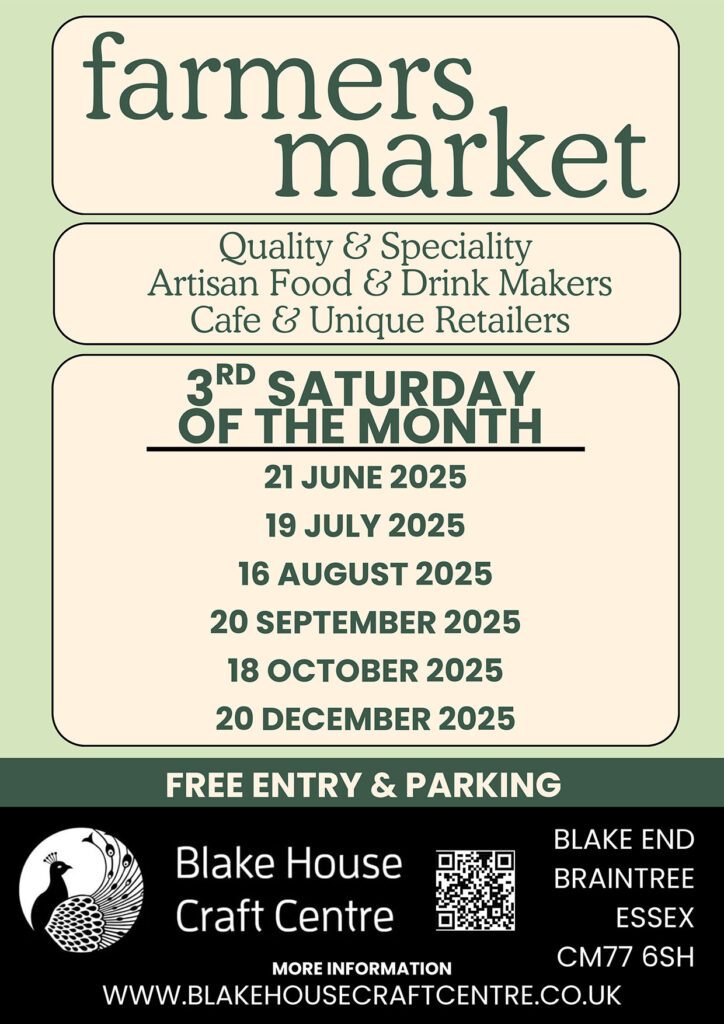 Poster for Farmers Market events