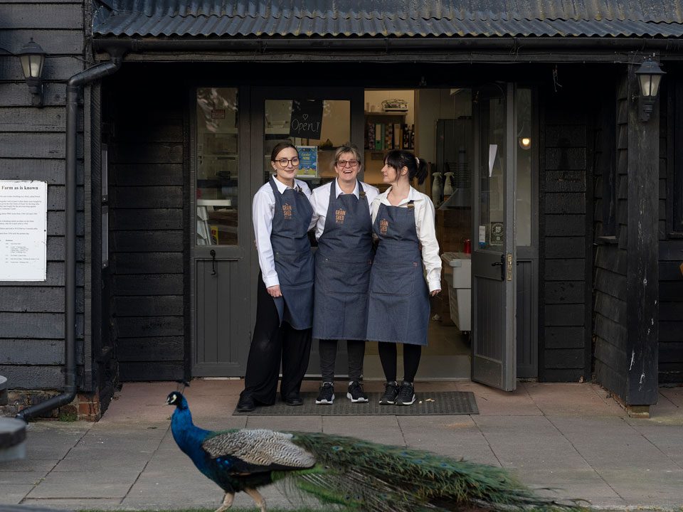 The Grain Shed Snacks and Team Braintree