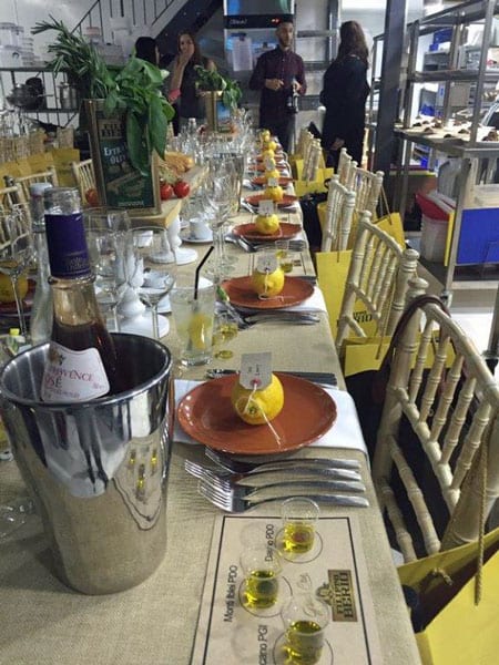Linen hire for supper club event