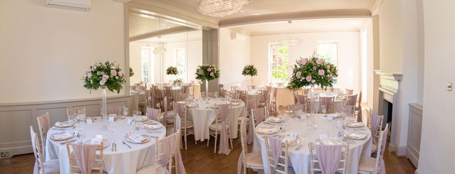 wedding linen hire for professional clubs