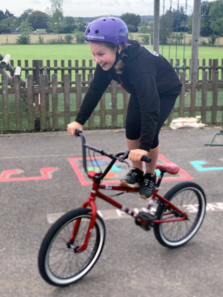 Great Easton Primary School Fun in the playground