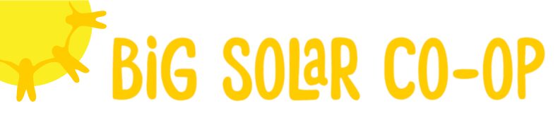 big solar co-op logo