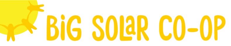 big solar co-op logo