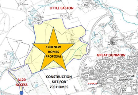 1200 homes highwood quarry map