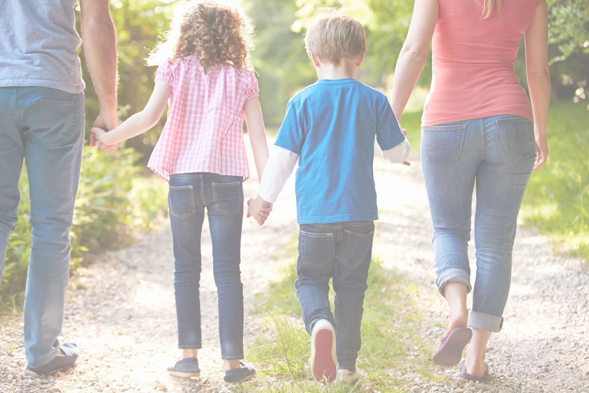 Parents with children image for do i have to leave my children an inheritance blog
