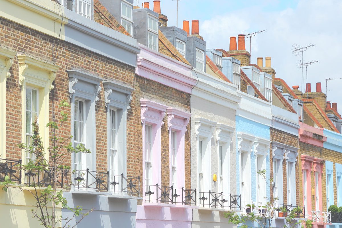 Row of houses image for Wills vs. Gifts: Choosing the Most Cost-Effective Option for Leaving Your Estate to Your Children blog
