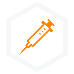 Hypodermic needle icon